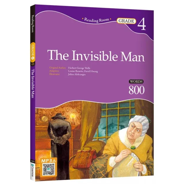 The Invisible Man【Grade 4】（2nd Ed.）（25K經典文學改寫讀本＋寂天雲隨身聽APP） | 拾書所