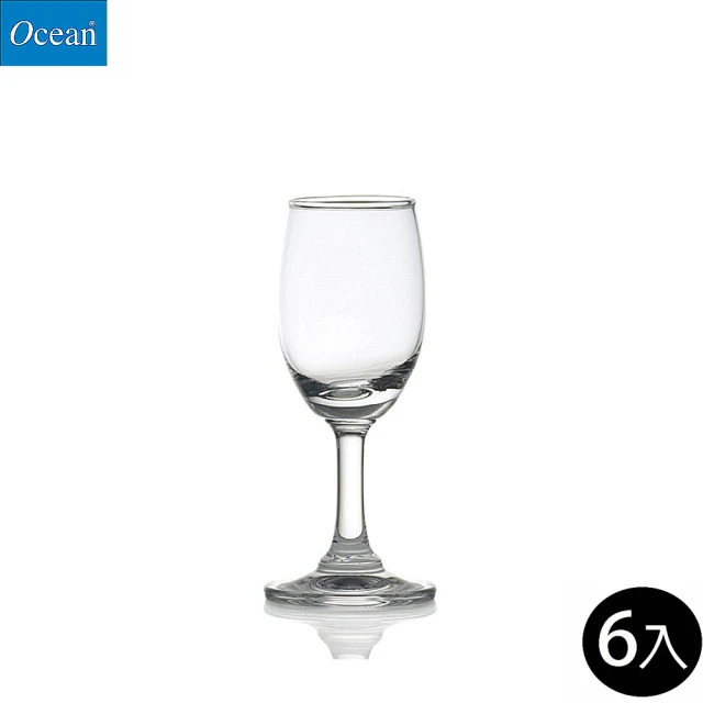 【Ocean】高腳烈酒杯6入 60ml(烈酒杯)