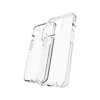 【Gear4】iPhone 13 Pro Max 6.7吋 D3O Crystal Palace 水晶透明-抗菌軍規防摔保護殼(透明)