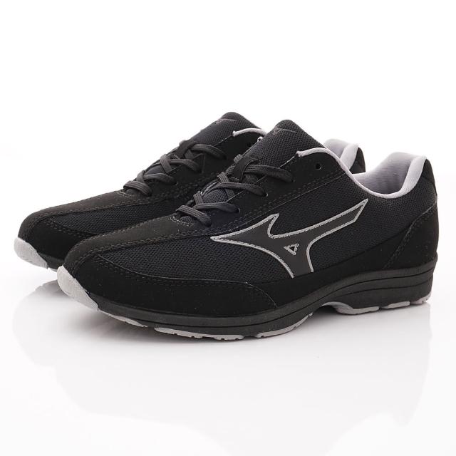 【MIZUNO 美津濃】3E運動慢跑童鞋款(B1GF173209黑-22.5-24.5cm)