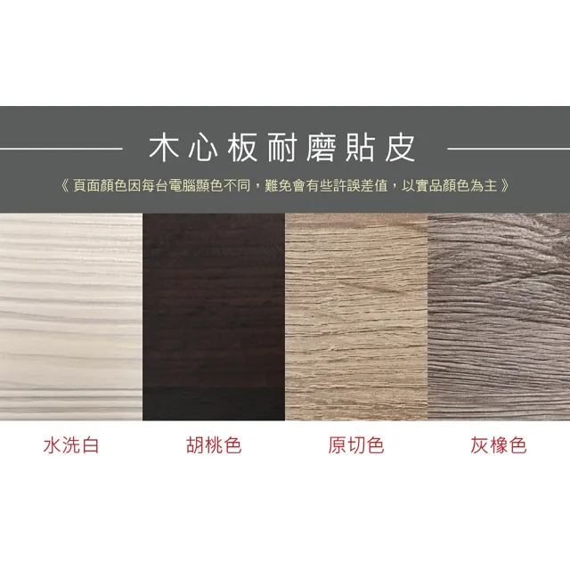 【New Life 新生活家具】《卡洛琳》薄型床頭箱 5尺雙人床組 台灣製造 三色可選