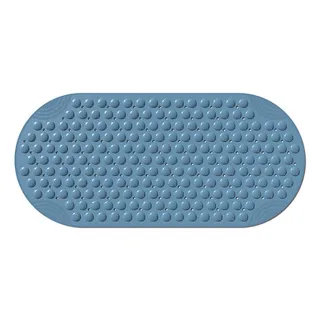 【Mega】浴室圓點吸盤按摩防滑墊 止滑墊 40X88cm(浴缸墊 防滑地墊 腳踏墊)