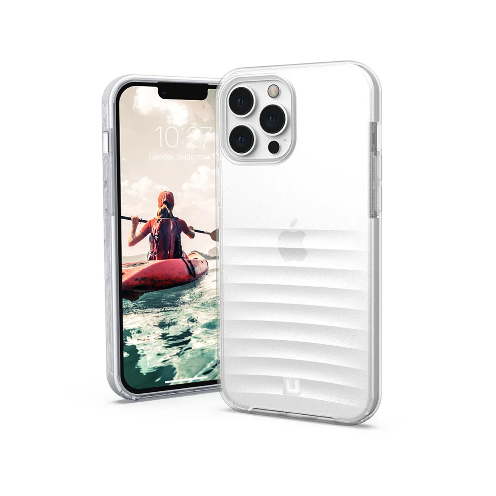 【UAG】(U) iPhone 13 Pro Max 耐衝擊保護殼-霧透明