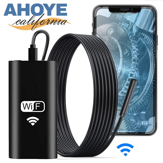 【AHOYE】高清Wifi無線內視鏡 300cm IP67防水 適用於所有設備裝置