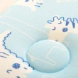 【Embrace 英柏絲】可水洗 幼兒 3D透氣方枕 防蹣抗菌 透氣 MIT台灣製(小鱷魚之歌-藍)