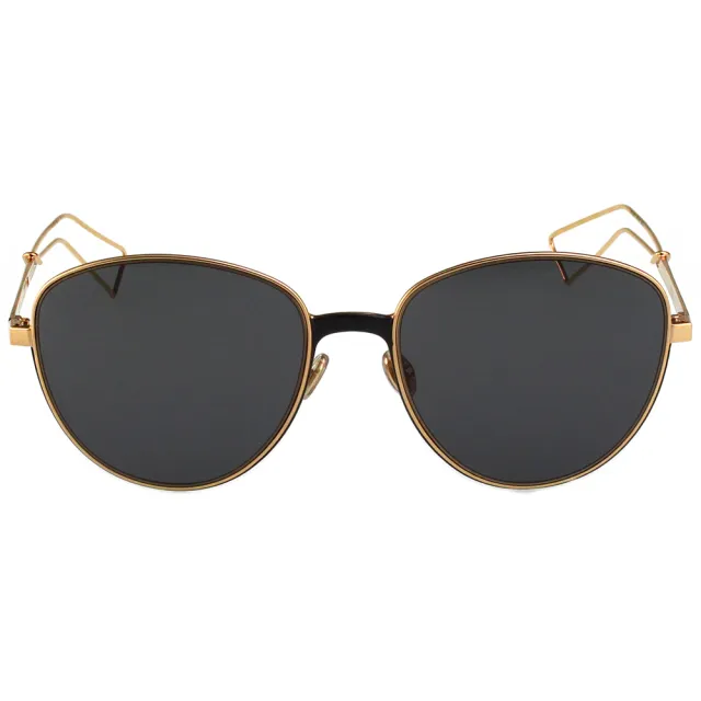 【Dior 迪奧】太陽眼鏡(金色+黑色)
