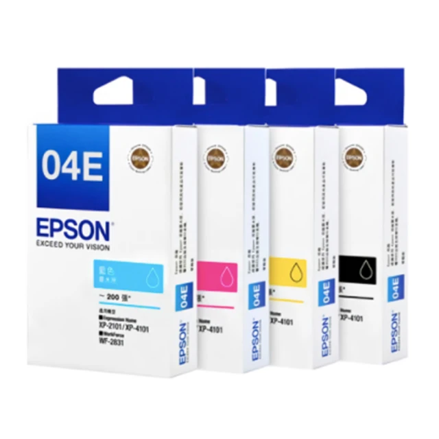 【極致清晰與穩定】EPSON T04E (04E) 原廠墨水匣：商務與家用的高品質列印首選