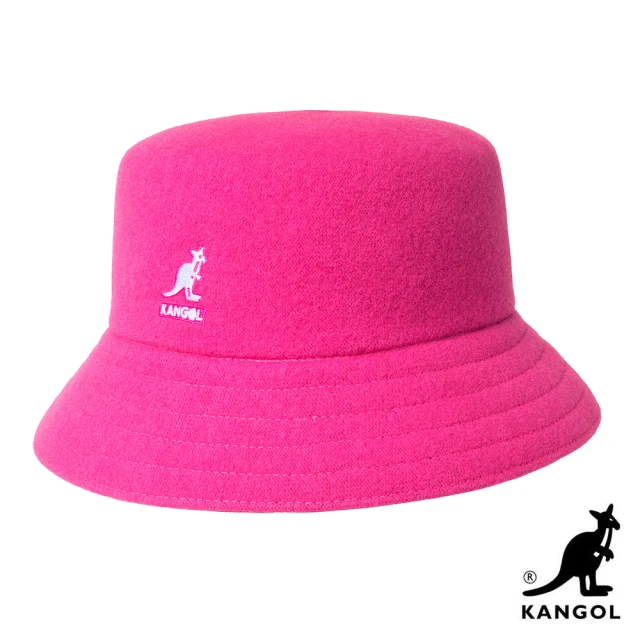 【KANGOL】WOOL 漁夫帽(粉紅色)