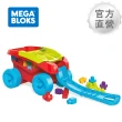 【Mega Bloks 美高積木】形狀分類貨車/拉車(兒童積木/大積木/學習積木/創意DIY拚搭/男孩玩具/女孩玩具)