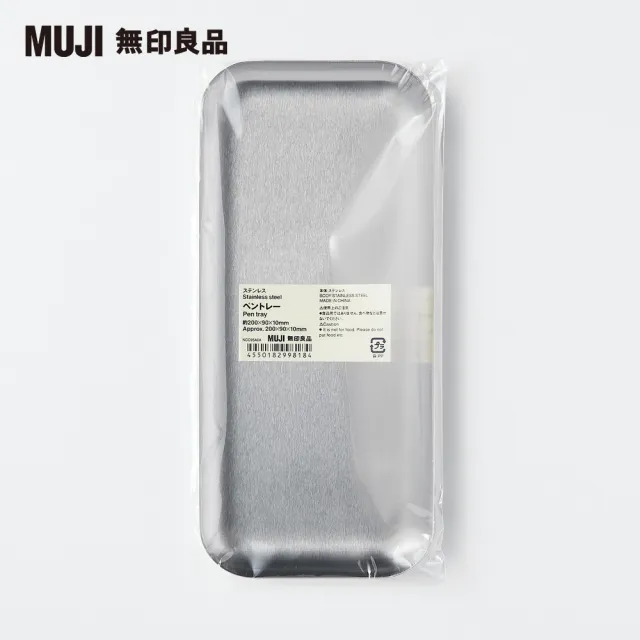 【MUJI 無印良品】不鏽鋼盤