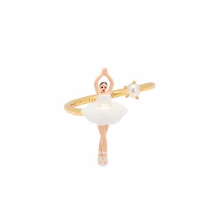 【Les Nereides】迷你芭蕾-白色戒指
