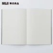 【MUJI 無印良品】筆記本/5mm方格/.線裝/30張.B5.深灰