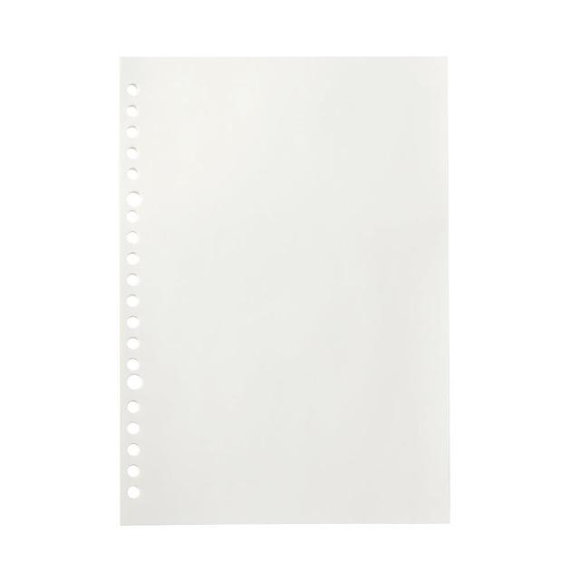 【MUJI 無印良品】自由組合活頁筆記本內頁/20孔.A5.空白