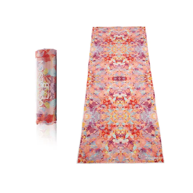【Yoga Design Lab】Yoga Mat Towel 瑜珈鋪巾 - Kaleidoscope(濕止滑瑜珈鋪巾)
