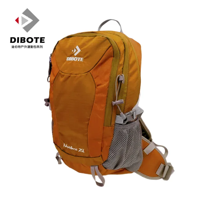 【DIBOTE 迪伯特】極輕。專業登山休閒背包(25L)