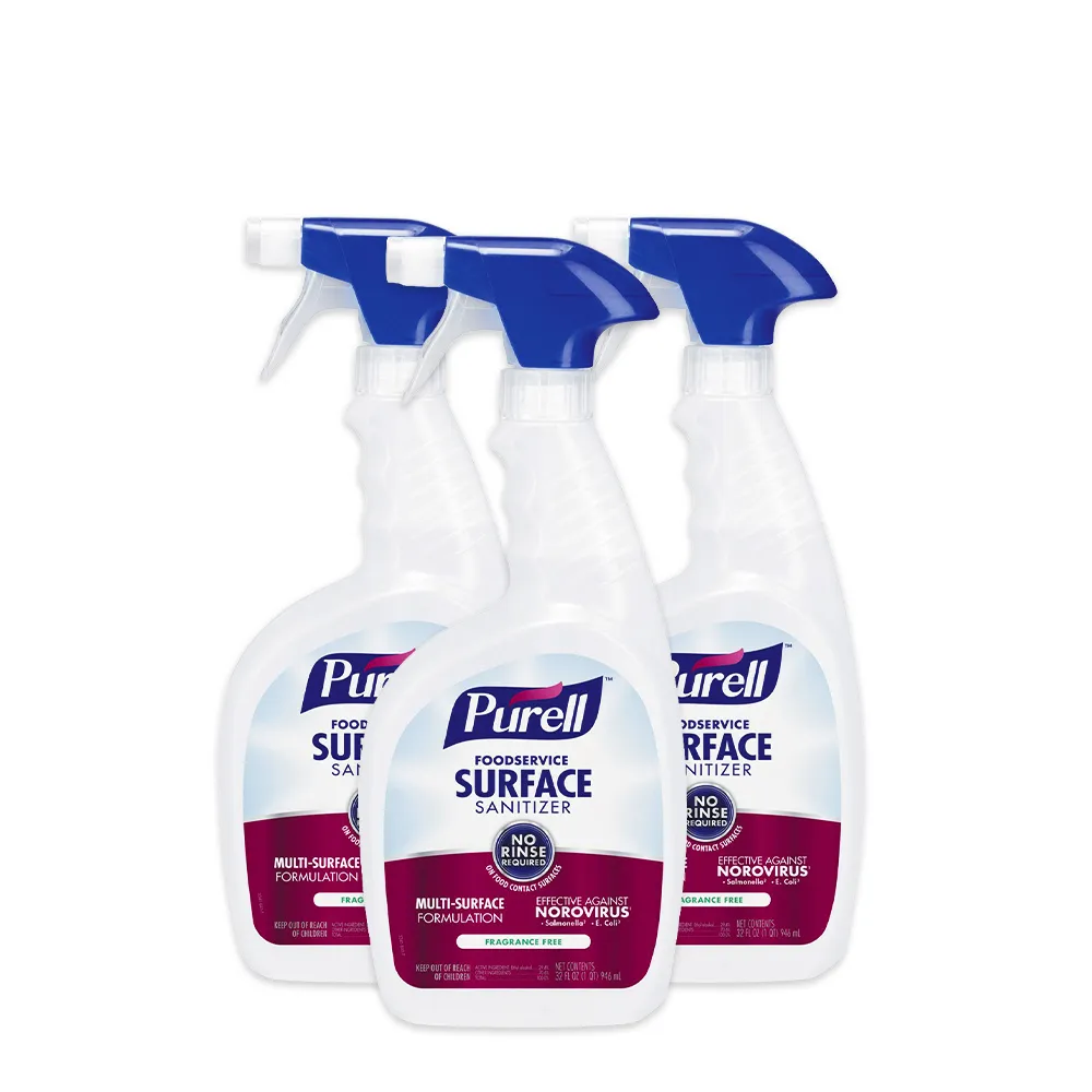 【Purell 普瑞來】物體表面消毒噴霧 946ml/瓶 3入(美國第一名品牌&醫院指定使用)