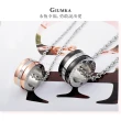 【GIUMKA】項鍊．你是我的幸福．滾輪造型．黑/玫(情人節禮物)