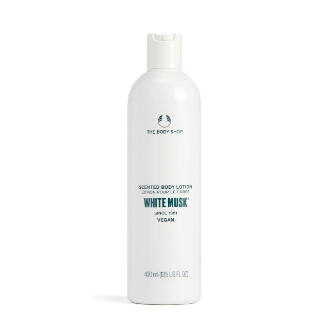 【THE BODY SHOP 美體小舖】白麝香身體潤膚乳-400ML(身體乳)
