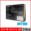 【RITEK錸德】256GB SATA-III 2.5吋 SSD固態硬碟