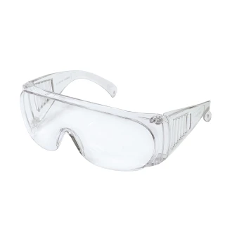 【大船回港】台灣製 強化抗UV安全眼鏡-全包防霧款666 -3入(工作護目鏡/防護眼鏡/防塵/透明)