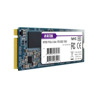 【RITEK錸德】T801 1TB M2 2280/PCI-E SSD固態硬碟