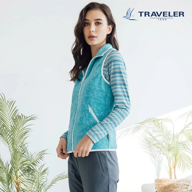 TRAVELER 旅行者 女款保暖背心_212TR308-62(鋪棉背心/Primaloft)