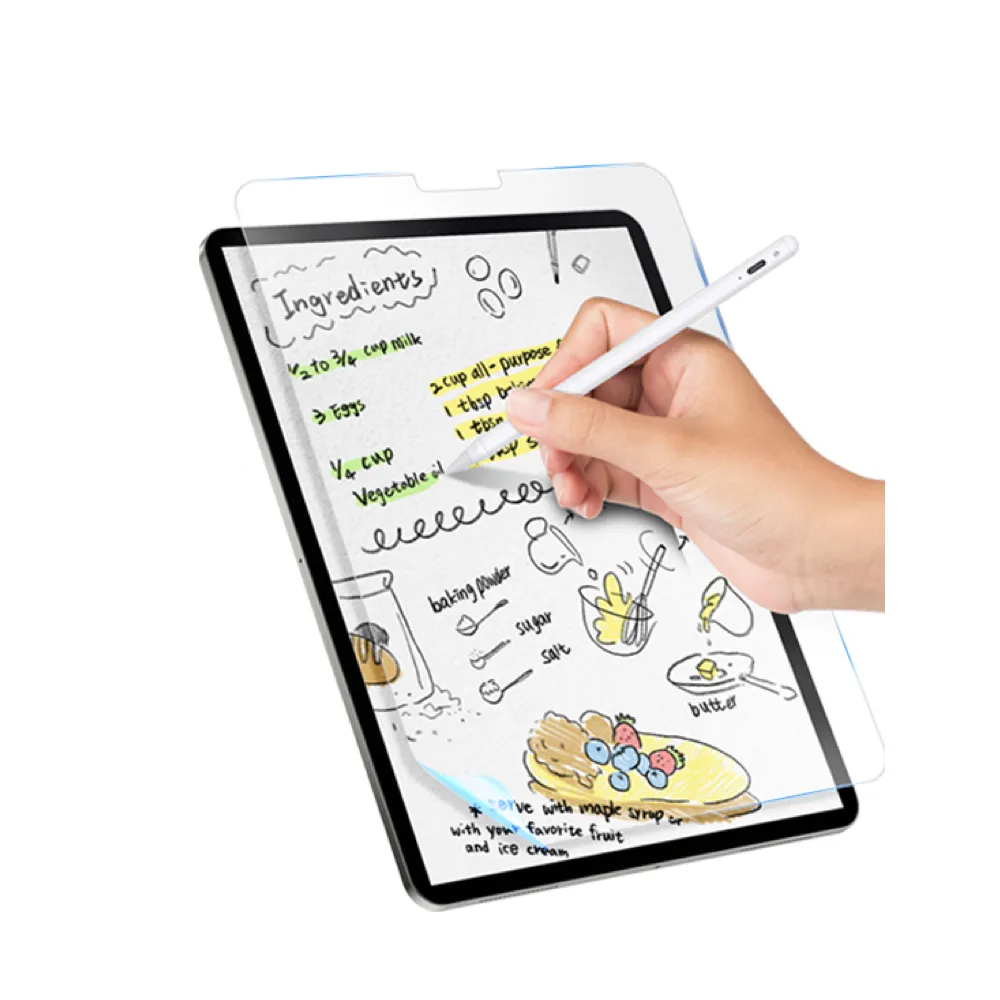 【SwitchEasy 魚骨牌】iPad Air 5/4 10.9吋/Pro 11吋 PaperLike Note 抗藍光書寫版類紙膜