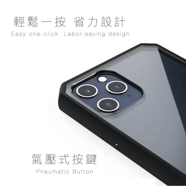 【TOYSELECT】iPhone 13 6.1吋 BLAC 360度防爆抗摔透明iPhone手機殼