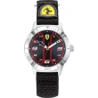 【Ferrari 法拉利】賽車徽標 手錶 童錶 -34mm(0810022)