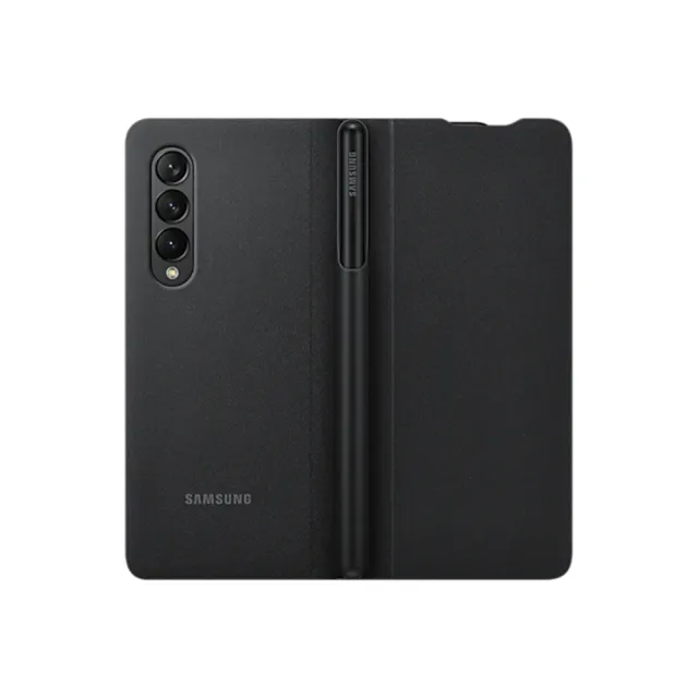 【SAMSUNG 三星】Galaxy Z Fold3 5G 原廠翻頁式保護殼(附 S Pen)