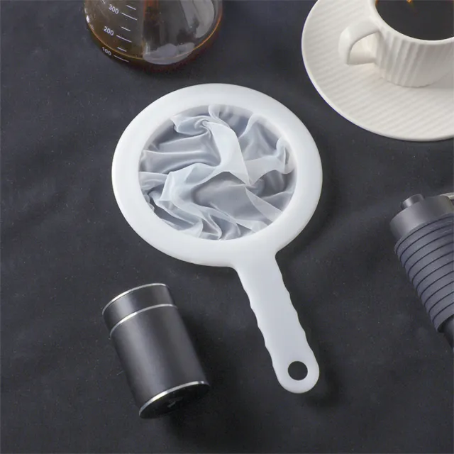 【Dagebeno荷生活】廚房豆漿烘培專業濾網 可濾中藥果汁蛋液酵素葡萄酒均適用