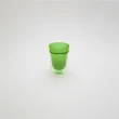 【smith&hsu】白毫雙層玻璃杯(綠 320ml)