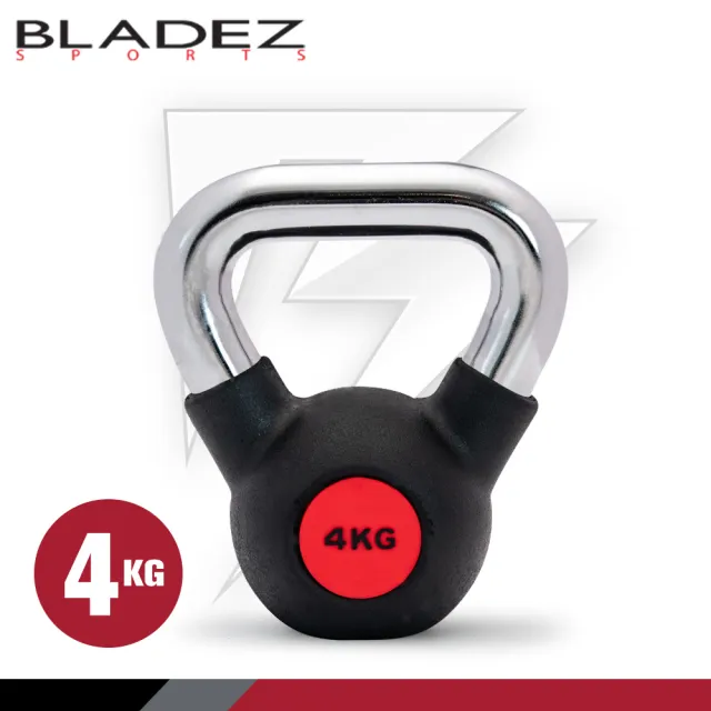 【BLADEZ】BM2.1包膠壺鈴-4KG