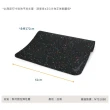 【NIKE 耐吉】4MM 瑜珈墊 172CM 45D-台灣製 有氧 止滑墊 黑藍綠粉(N1002410997OS)