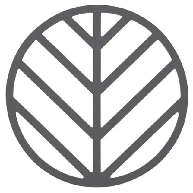 【NITORI 宜得利家居】矽膠隔熱墊 LEAF DGY(矽膠隔熱墊 LEAF)