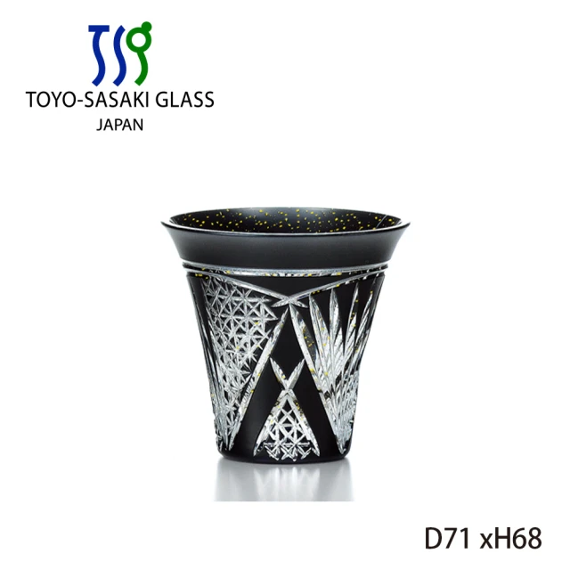 【TOYO SASAKI】八千代墨色烈酒杯(日本高質量玻璃代表)