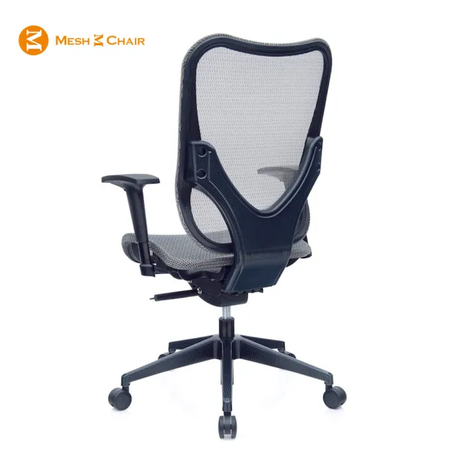 【Mesh 3 Chair】華爾滋人體工學網椅-無頭枕-銀灰(人體工學椅、網椅、電腦椅)