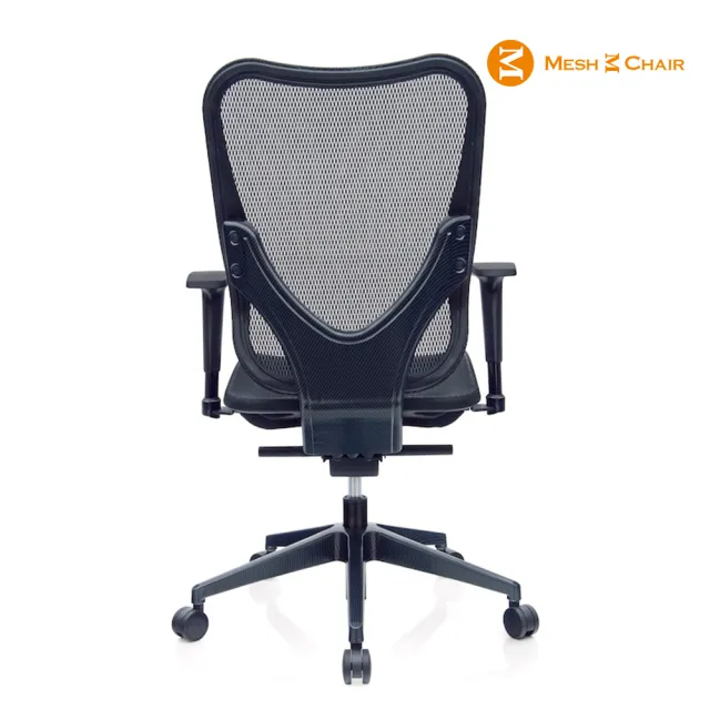 【Mesh 3 Chair】華爾滋人體工學網椅-無頭枕-酷黑(人體工學椅、網椅、電腦椅)