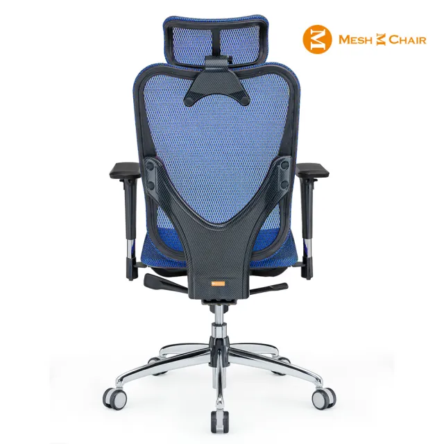 【Mesh 3 Chair】華爾滋人體工學網椅-精裝版-藍色(人體工學椅、網椅、電腦椅、主管椅)