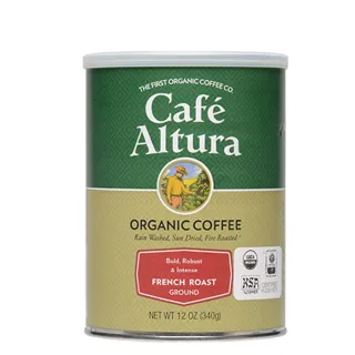【Cafe Altura】有機法式烘焙研磨咖啡(339g/罐)
