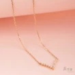 【蘇菲亞珠寶】18K玫瑰金 貝拉 鑽石套鍊