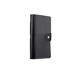 【H.S】真皮多功能信用卡套名片夾2個入 黑色(GT0119BK)