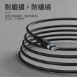【WiWU】3A USB-A to Type-C 1.2米 鉑金傳輸充電線(1.2米 PT021)