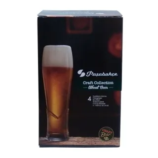 【Pasabahce】工藝CRAFT啤酒杯果汁杯(4入組)