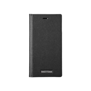 【Gramas】iPhone 11 Pro 5.8吋 EURO 職匠工藝 掀蓋式皮套(黑)