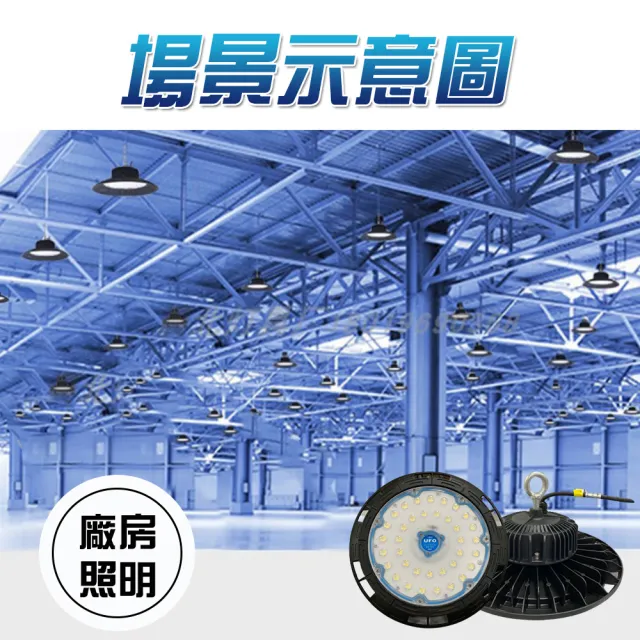 【JIUNPEY 君沛】150W LED防水型天井燈 UFO高亮款(探照燈 投射燈)