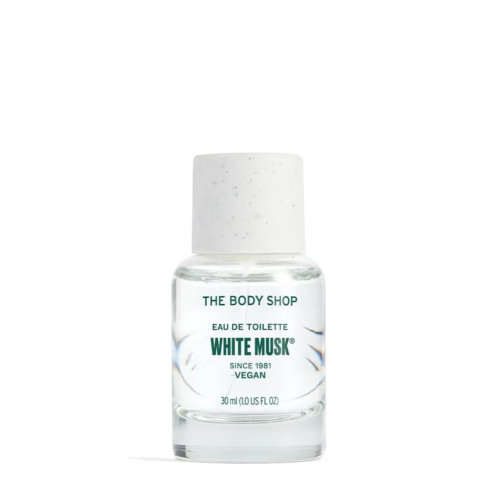 【THE BODY SHOP 美體小舖】白麝香EDT香水(30ML/淡香水)