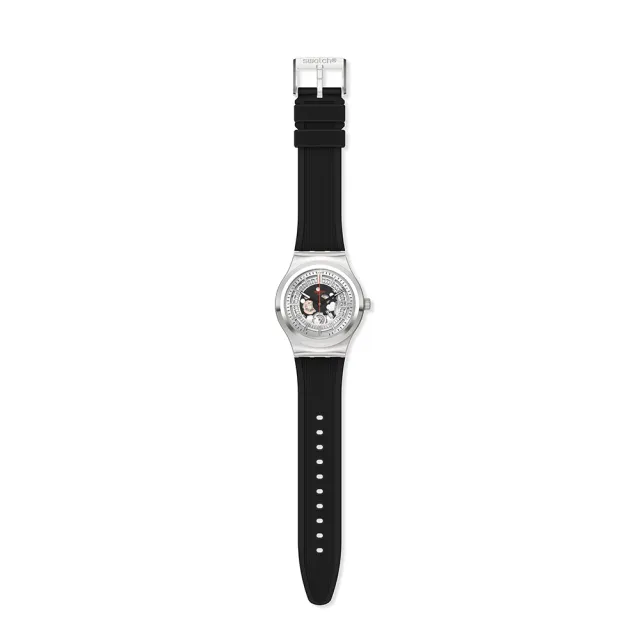 【SWATCH】金屬Sistem51機械錶手錶SISTEM THROUGH AGAIN 男錶 女錶 瑞士錶 錶 自動上鍊(42mm)