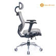 【Mesh 3 Chair】恰恰人體工學網椅-旗艦版-銀灰(人體工學椅、網椅、電腦椅、主管椅)