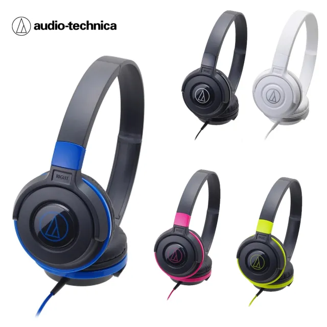 【audio-technica 鐵三角】ATH-S100iS DJ風格可折疊式頭戴耳機-智慧型手機用